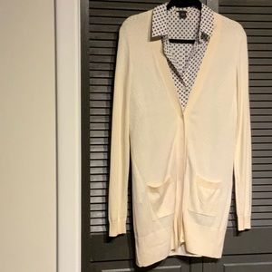 Two piece Cardigan with blouse